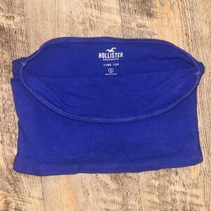 Hollister Tube Top Blue/Purple Size Small